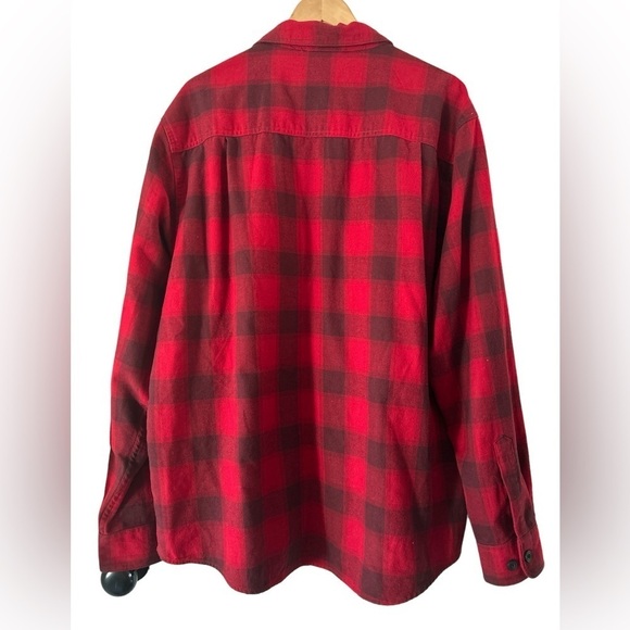The American Outdoorsman Heavywieght Flannel Shirt with Flap Pockets - XXL - Picture 2 of 9